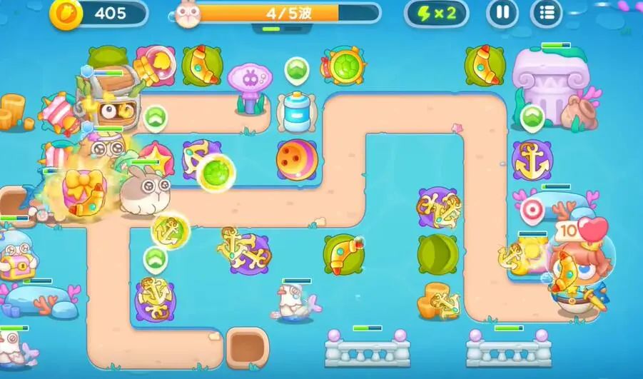 保卫萝卜4海的闺女50关图文攻略