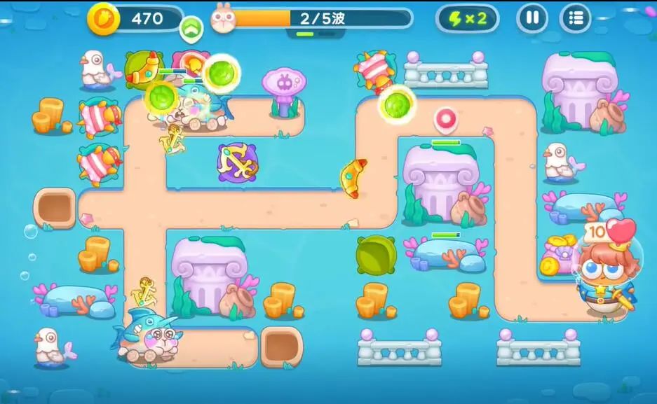 保卫萝卜4海的闺女50关图文攻略