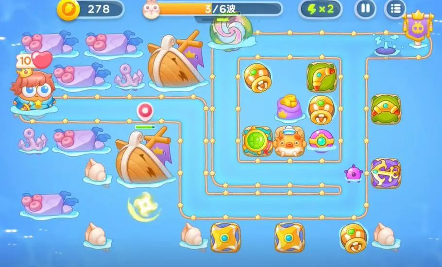 保卫萝卜4海的闺女50关图文攻略